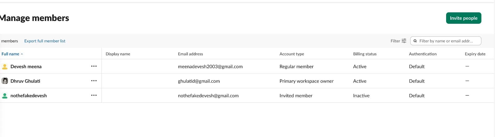 Encountered “Not authorized” or admin required? — screenshot
