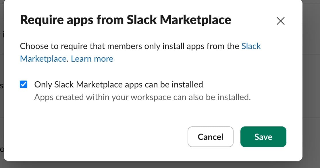Approve the app in Admin Console (admin) — screenshot