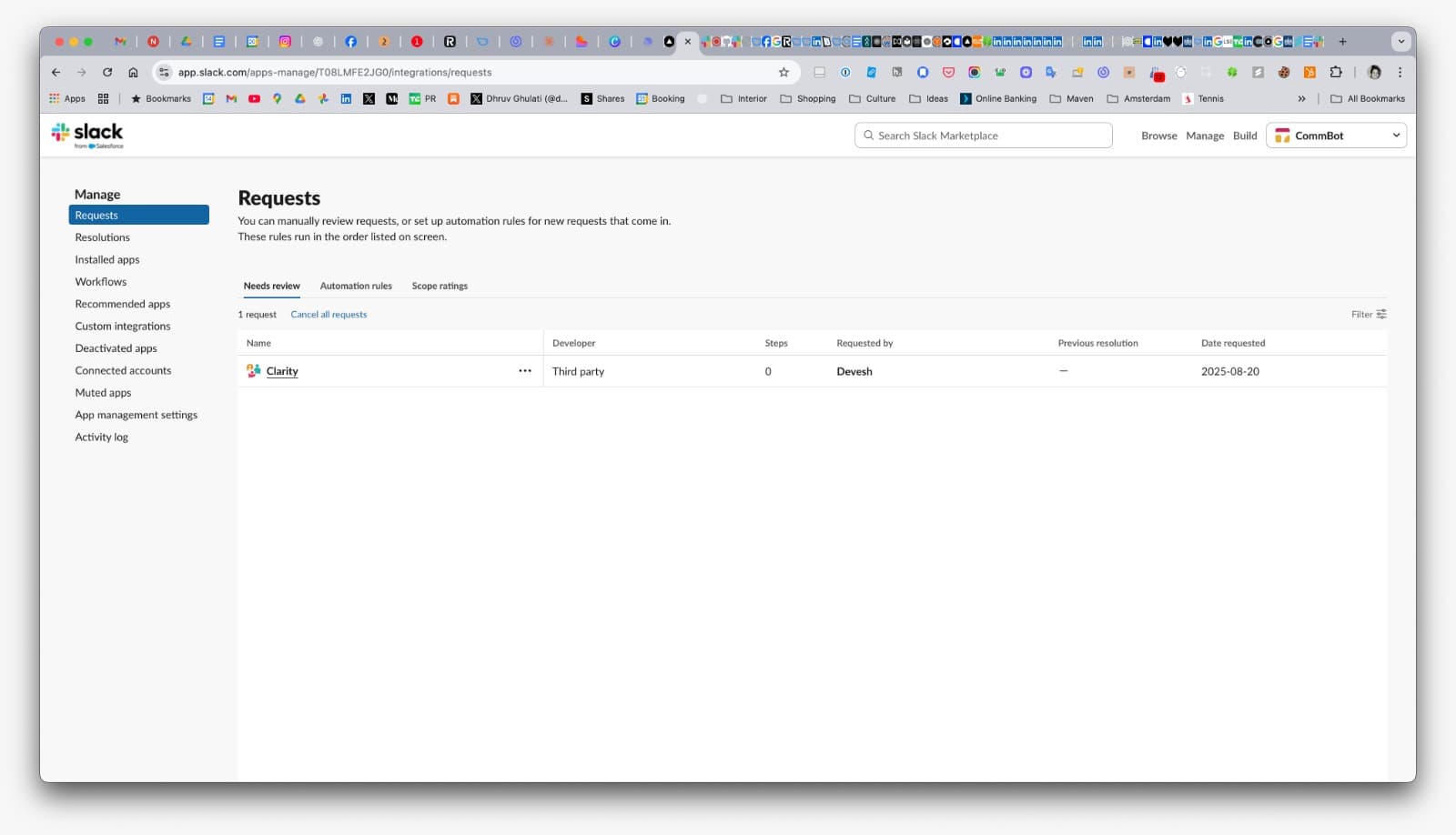 You are all set — screenshot